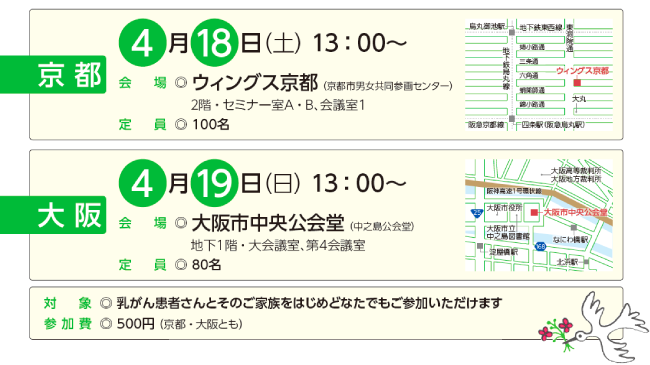 京都・大阪のキャラバンの概要